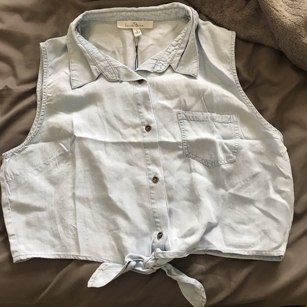 Light Blue Tank Top